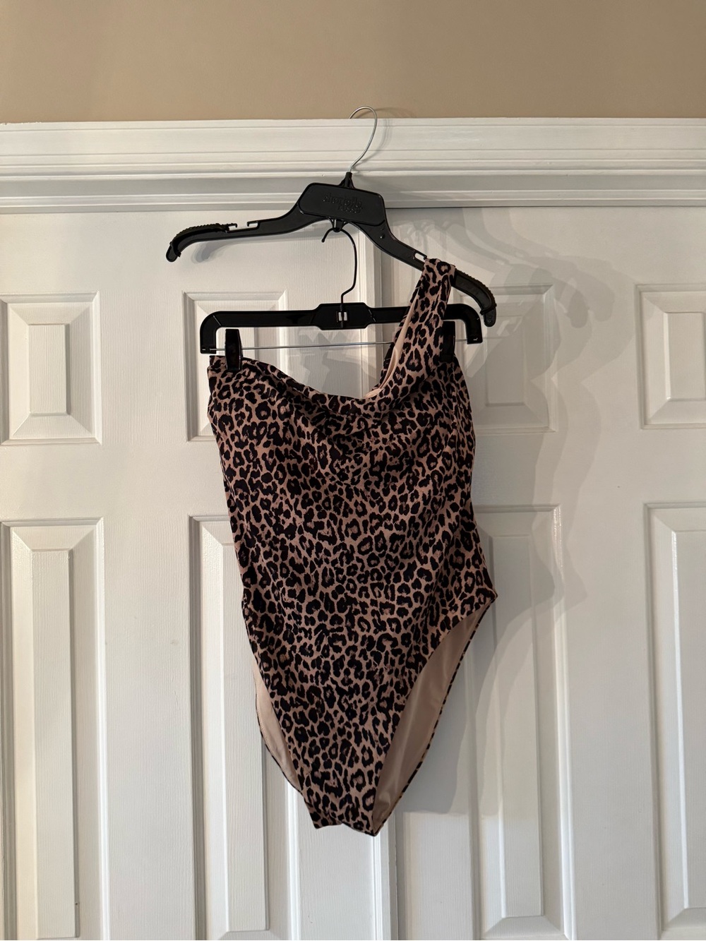 Victoria's Secret Leopard Print One-Piece Swimsuit - Brown & Black